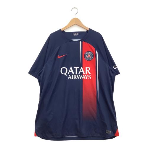 Paris Saint-Germain (パリサンジェルマン) サッカーユニフォーム メンズ SIZE XL ネイビー 【7】キリアン・エムバペ  23-24シーズン ホーム DX2694-411