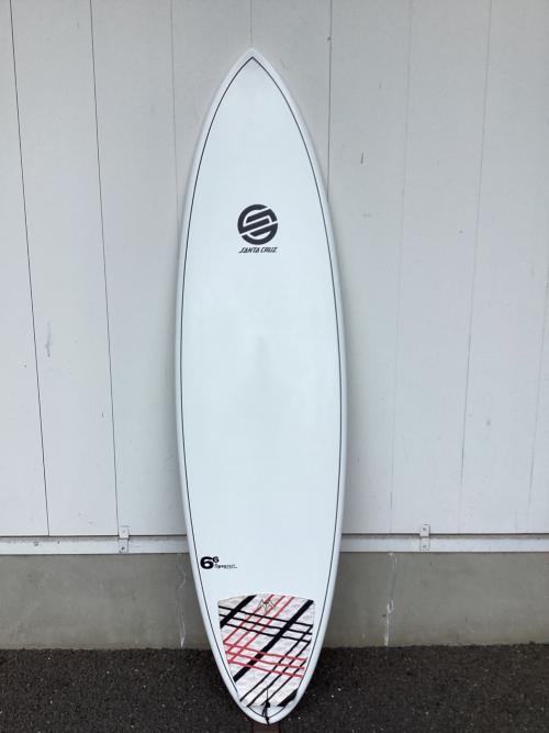 SANTA CRUZ (サンタクルーズ) ショートボード 6'6×20.25×2.562 EPXYSKIN トライフィンタイプ ラウンドテール