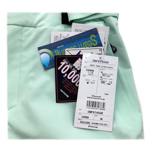 ONYONE (オンヨネ) DEMO TEAM OUTER PANTS スキーウェア(パンツ) ONP97450R メンズ SIZE M ライトグリーン