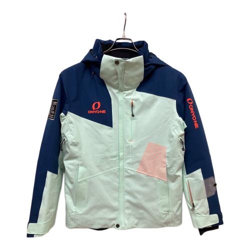 ONYONE (オンヨネ) DEMO TEAM OUTER JACKET スキーウェア(ジャケット) ONJ97400R メンズ SIZE M ライトグリーン×ブルー