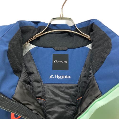 ONYONE (オンヨネ) DEMO TEAM OUTER JACKET スキーウェア(ジャケット) ONJ97400R メンズ SIZE M ライトグリーン×ブルー
