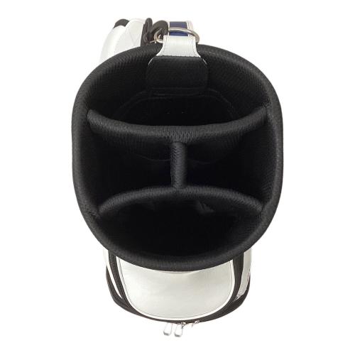 DUNLOP (ダンロップ) キャディバッグ ホワイト 9.5型 4分割