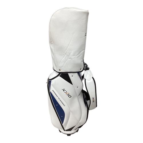 DUNLOP (ダンロップ) キャディバッグ ホワイト 9.5型 4分割