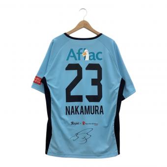 柏レイソル (カシワレイソル) サッカーユニフォーム メンズ SIZE XO(3L相当) スカイブルー 15-16シーズン キーパーユニフォーム 【23】中村航輔