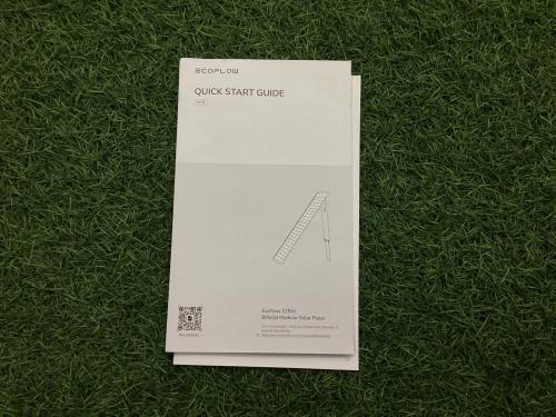 Eco Flow (エコフロー) ソーラーパネル EF-SG-M125 両面パネルソーラー