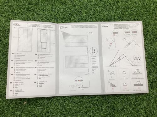 Eco Flow (エコフロー) ソーラーパネル EF-SG-M125 両面パネルソーラー