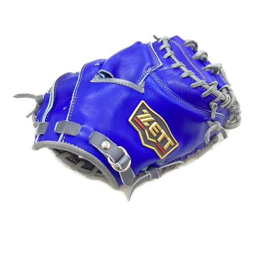 ZETT (ゼット) 硬式グローブ ブルー BPC-PRO キャッチャーミット
