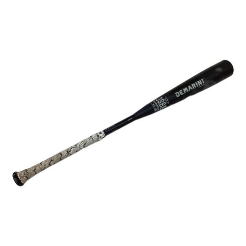 DeMARINI (ディマリニ) 軟式バット 84cm 730 ブラック トップバランス ケーポイントストロングIII wbd2580010