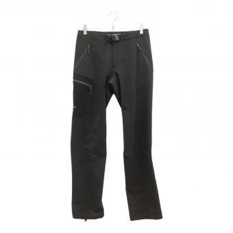 ARC'TERYX (アークテリクス) トレッキングボトム(ロング) メンズ SIZE S ブラック 9556 ガンマARパンツ 国内代理店表記 有