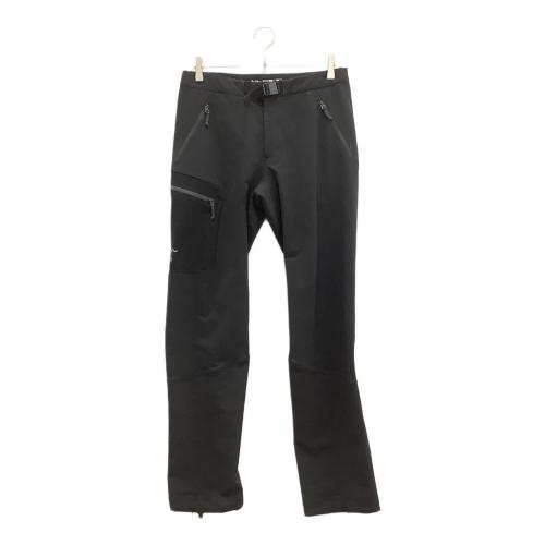 ARC'TERYX (アークテリクス) トレッキングボトム(ロング) メンズ SIZE S ブラック 9556 ガンマARパンツ 国内代理店表記 有