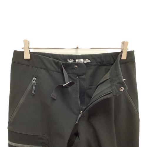 ARC'TERYX (アークテリクス) トレッキングボトム(ロング) メンズ SIZE S ブラック 9556 ガンマARパンツ 国内代理店表記 有