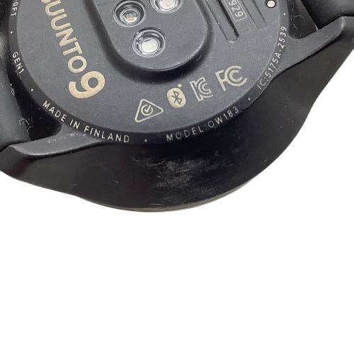 SUUNTO (スント) 腕時計 ブラック スポーツウォッチ SS050142000 SUUNTO9 動作確認済み
