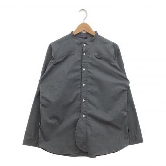 TORAYA EQUIPMENT (トラヤイクウィップメント) トレッキングウェア(シャツ) メンズ SIZE S ブラック 墨杢 247 DAYS 国内代理店表記 有