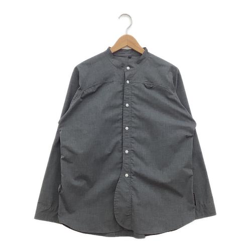 TORAYA EQUIPMENT (トラヤイクウィップメント) トレッキングウェア(シャツ) メンズ SIZE S ブラック 墨杢 247 DAYS 国内代理店表記 有