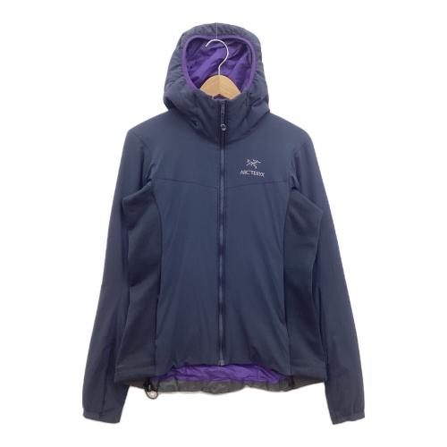 ARC'TERYX (アークテリクス) トレッキングウェア(ジャケット) レディース SIZE S ネイビー 14660-106791 アトムLTフーディ 国内代理店表記 有