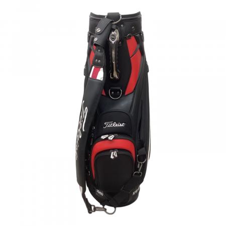 Titleist (タイトリスト) キャディバッグ ブラック 6ポケット フード付