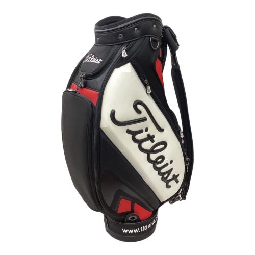 Titleist (タイトリスト) キャディバッグ ブラック 6ポケット フード付 CB202-BK