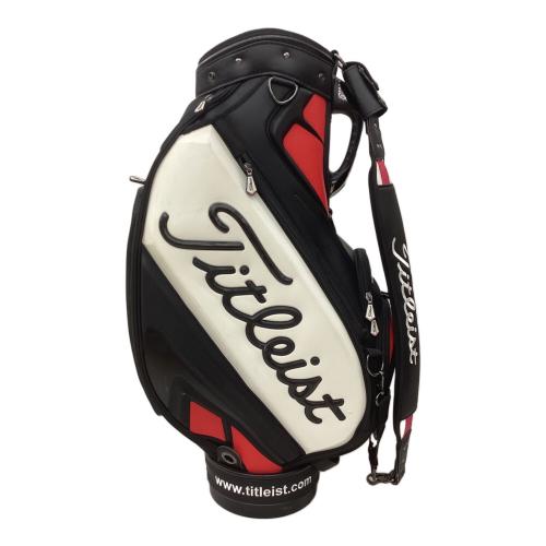 Titleist (タイトリスト) キャディバッグ ブラック 6ポケット フード付 CB202-BK