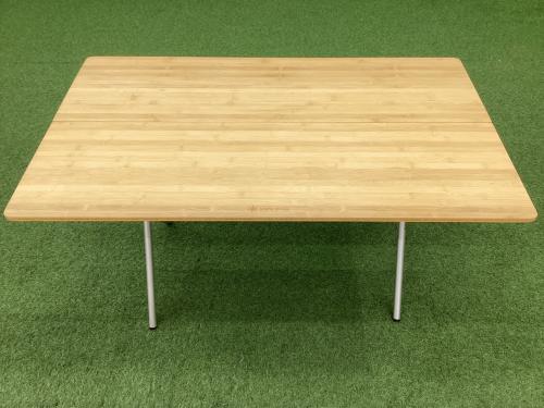 Snow peak (スノーピーク) アウトドアテーブル ワンアクションテーブルロング竹