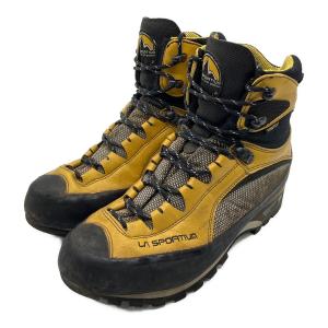 LA SPORTIVA (ラ スポルティバ) TRANGO S EVO ハイカット(ハードソール) トレッキングシューズ メンズ SIZE EU43(27.5cm) イエロー×ブラック