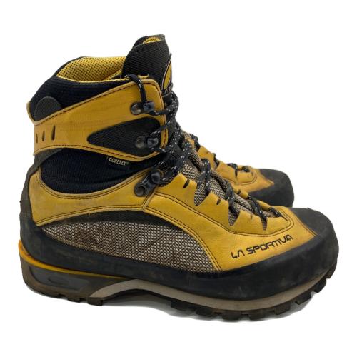 LA SPORTIVA (ラ スポルティバ) TRANGO S EVO ハイカット(ハードソール) トレッキングシューズ メンズ SIZE EU43(27.5cm) イエロー×ブラック