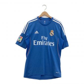 レアル・マドリード サッカーユニフォーム メンズ SIZE M ブルー 2013-14 アウェイ Z29405