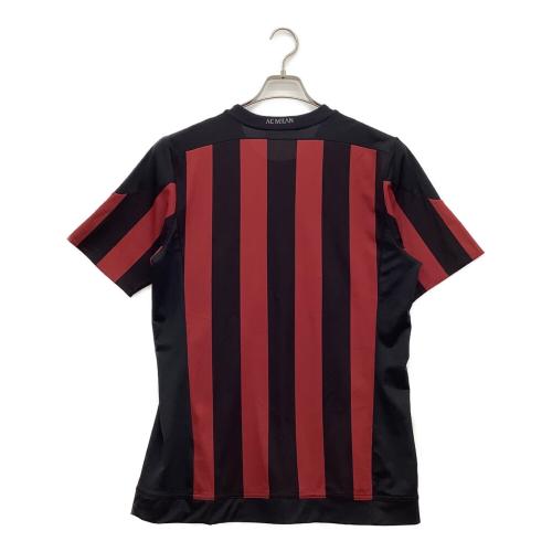 ACミラン (エーシーミラン) サッカーユニフォーム S11836 adidas 2015-16 ACミラン ホーム メンズ SIZE LL レッド×ブラック