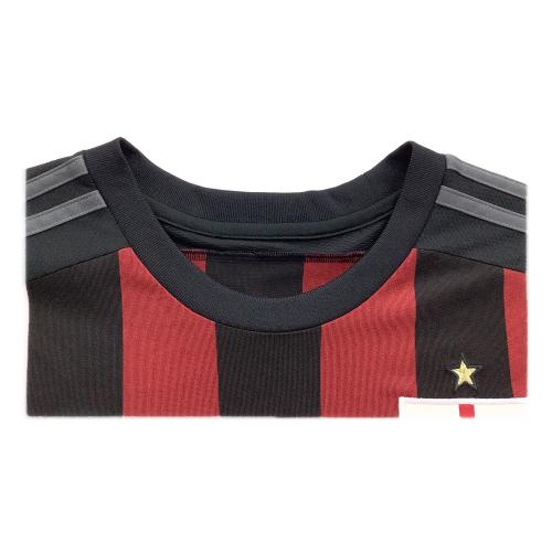ACミラン (エーシーミラン) サッカーユニフォーム S11836 adidas 2015-16 ACミラン ホーム メンズ SIZE LL レッド×ブラック