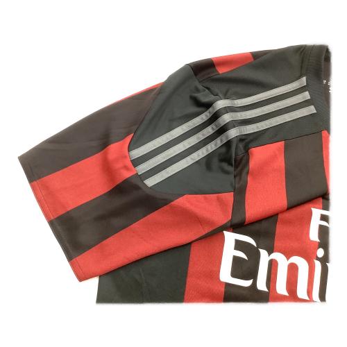 ACミラン (エーシーミラン) サッカーユニフォーム S11836 adidas 2015-16 ACミラン ホーム メンズ SIZE LL レッド×ブラック
