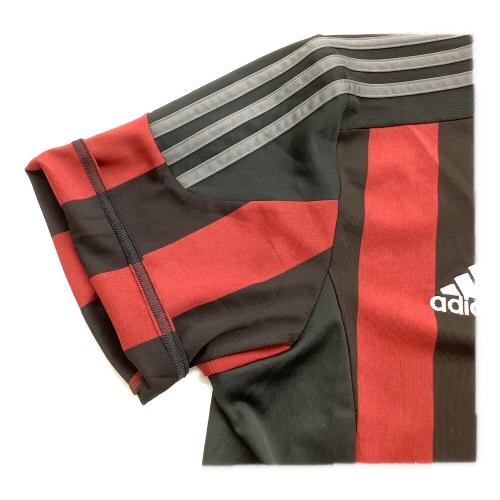 ACミラン (エーシーミラン) サッカーユニフォーム S11836 adidas 2015-16 ACミラン ホーム メンズ SIZE LL レッド×ブラック