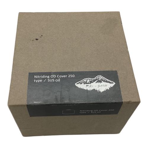 H&O (エイチアンドオー) アウトドア雑貨 SUS oil Geek Field Nitriding OD Cover 250