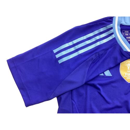 アルゼンチン代表 (アルゼンチンダイヒョウ) サッカーユニフォーム SIZE M ブルー 2024アウェイ IP8384