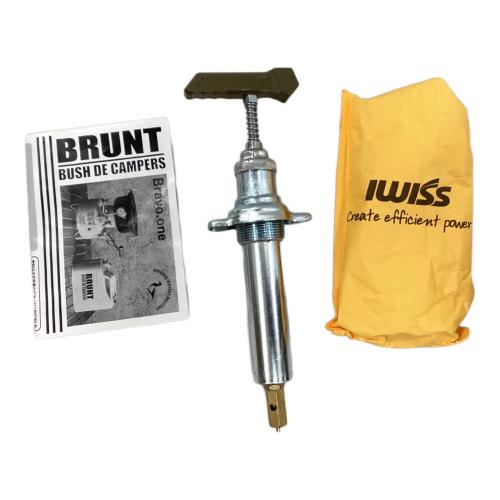 BUSHDEBRUNTbravooneオムニバーナータンカラーアシモグリップ付き