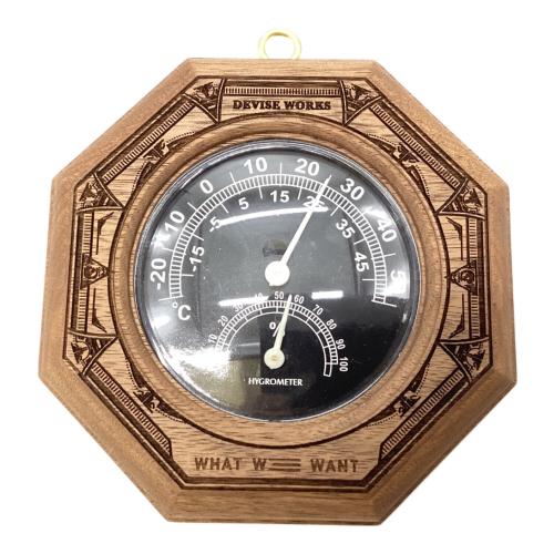 DEVISE WORKS (デバイスワークス) アウトドア雑貨 WHAT WE WANT 温度計