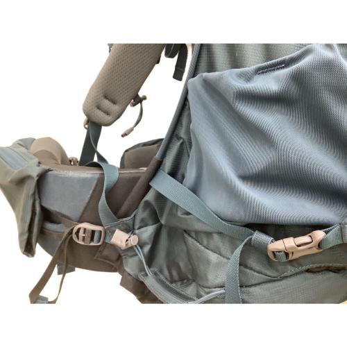 MILLET (ミレー) バックパック ブルー HANANGA65+10 背面長 約46～50cm 50L～(テント泊)