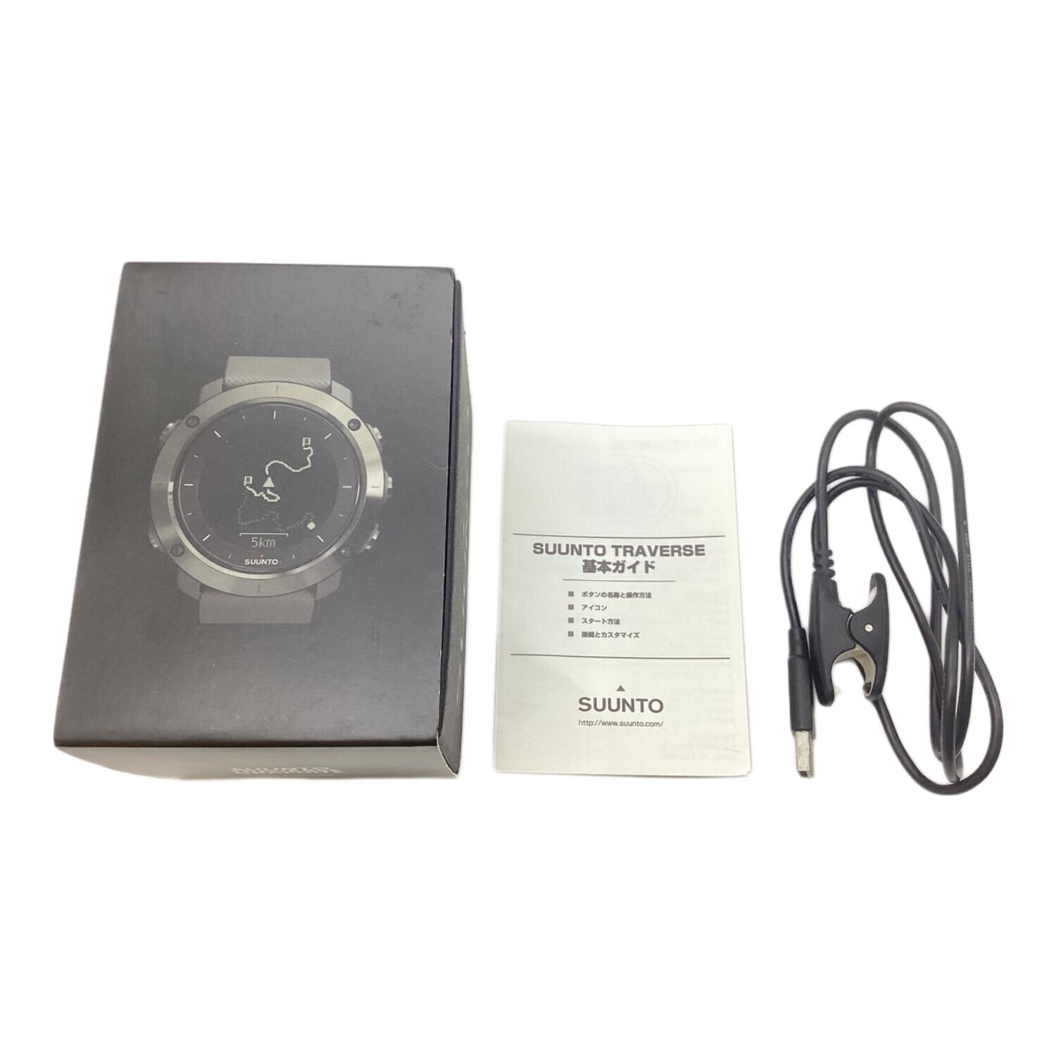 SUUNTO (スント) デジタルウォッチ トラバースグラファイト ブラック