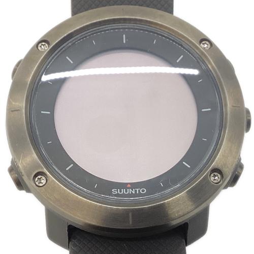 SUUNTO (スント) デジタルウォッチ トラバースグラファイト ブラック OW151 TRAVERSE GRAPHITE 動作確認済み
