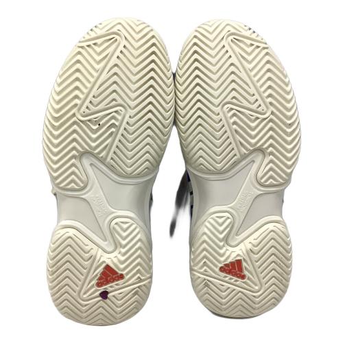 adidas (アディダス) テニスシューズ レディース SIZE 23.5cm ブルー バリケード ID1555