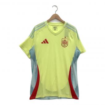 スペイン代表 (スペインダイヒョウ) サッカーユニフォーム SIZE XL イエロー 2024アウェイ IS9033