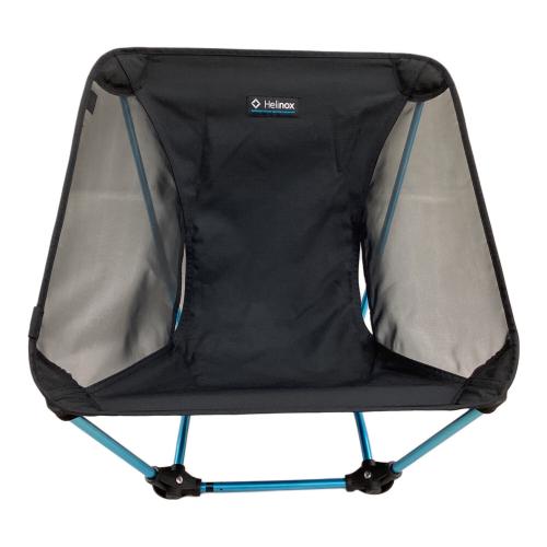 Helinox (ヘリノックス) アウトドアチェア ブラック×スカイブルー グラウンドチェア