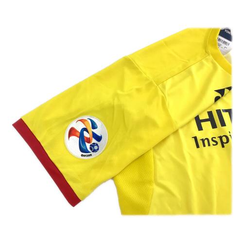 柏レイソル (カシワレイソル) サッカーユニフォーム メンズ SIZE XO(3L相当) イエロー ACLパッチ付 ACL 2015 KR15AGSS