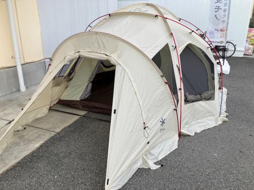 Snow peak (スノーピーク) ドームテント SD-507Ⅳ 2016年製 ドックドーム Pro.6 アイボリー