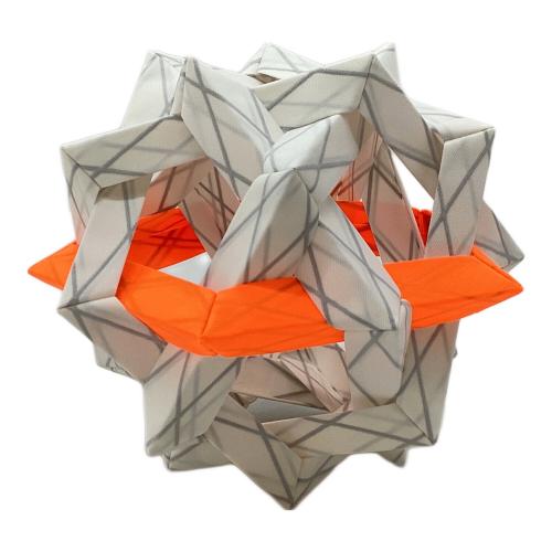 COLONISTA (コロニスタ) ランタンアクセサリー ホワイト×オレンジ OMAN10