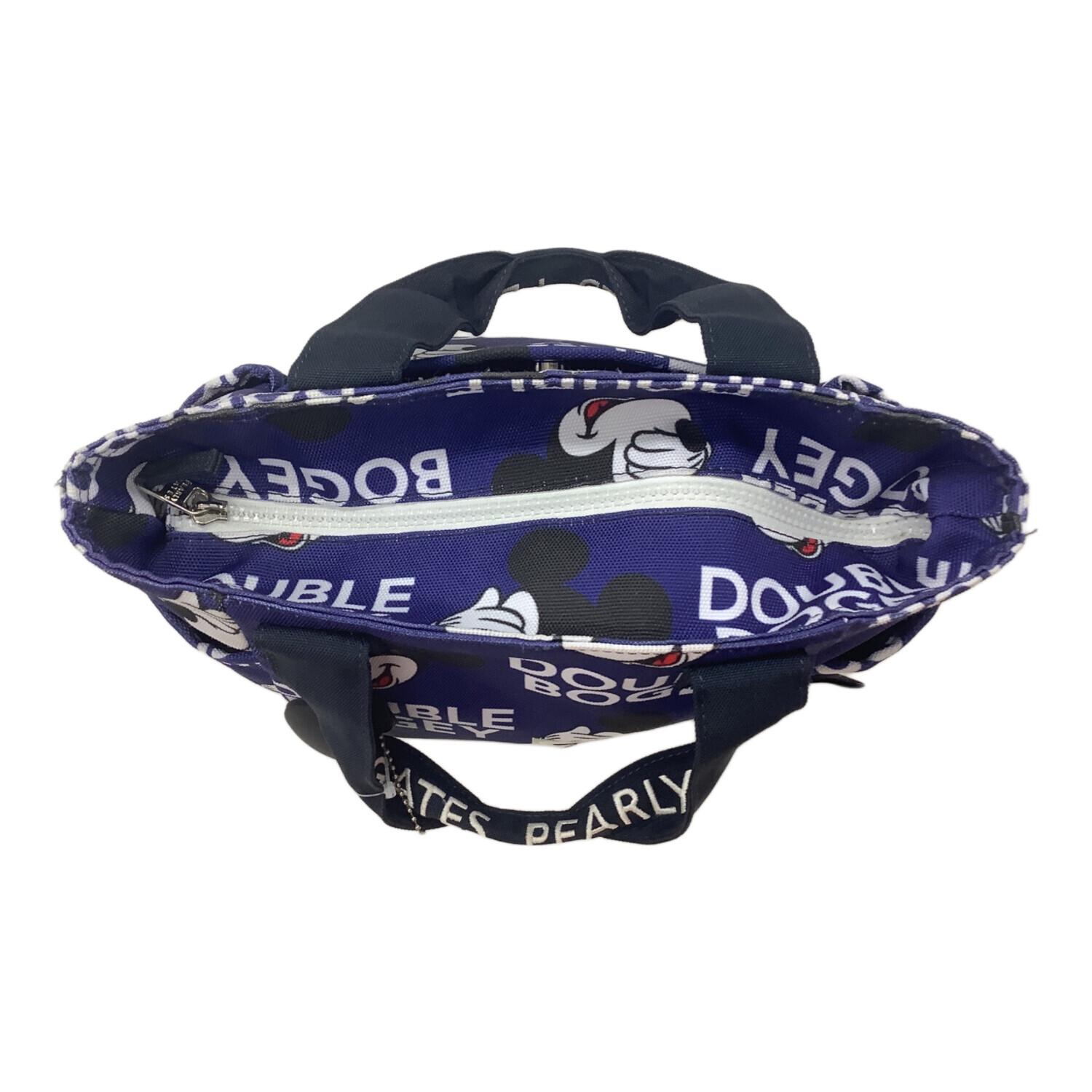 PEARLY GATES (パーリーゲイツ) トートバッグ ブルー ゴルフ ミッキー