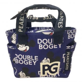 PEARLY GATES (パーリーゲイツ) トートバッグ ブルー ゴルフ ミッキー