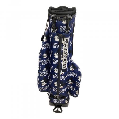 PEARLY GATES (パーリーゲイツ) キャディバッグ ブルー セルフスタンド