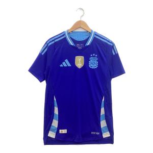 アルゼンチン代表 (アルゼンチンダイヒョウ) サッカーユニフォーム メンズ SIZE M ブルー 2024アウェイオーセンティック IP8384