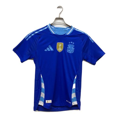 アルゼンチン代表 (アルゼンチンダイヒョウ) サッカーユニフォーム メンズ SIZE M ブルー 2024アウェイオーセンティック IP8384