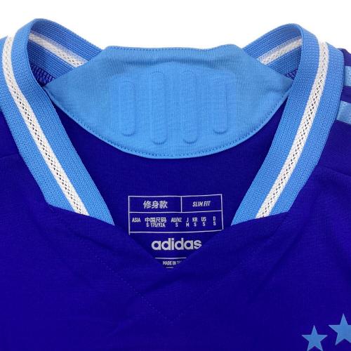 アルゼンチン代表 (アルゼンチンダイヒョウ) サッカーユニフォーム メンズ SIZE M ブルー 2024アウェイオーセンティック IP8384