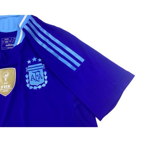 アルゼンチン代表 (アルゼンチンダイヒョウ) サッカーユニフォーム メンズ SIZE M ブルー 2024アウェイオーセンティック IP8384